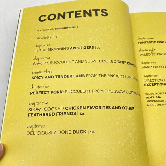 Paleo Diet Recipes‎ Cook Book Lot of HC PB Slow cooker Meats Sides Desserts - Picture 14 of 16